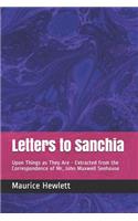 Letters to Sanchia