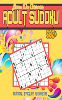 Jeux de Cerveau Adult Sudoku 500 Sudoku Faciles a Durcir