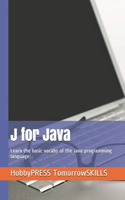 J for Java