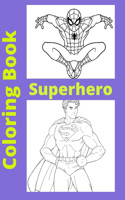 Superhero Coloring Book