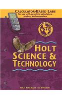 Texas Holt Science & Technology Calculator-Based Labs for Use with Graphing Calculators, Probes, and Computers: Grades 6, 7, 8