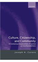 Culture, Citizenship, and Community