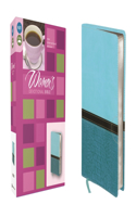 Women's Devotional Bible-NIV: New International Version Turquoise / Caribbean Blue Italian Duo-Tone