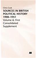 Sources in British Political History 1900-1951