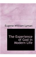 The Experience of God in Modern Life