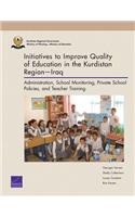 Initiatives to Improve Quality of Education in the Kurdistan Region-Iraq