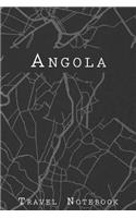 Angola Travel Notebook: 6x9 Travel Journal with prompts and Checklists perfect gift for your Trip to Angola for every Traveler