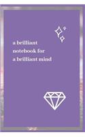 A Brilliant Notebook For A Brilliant Mind