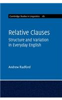 Relative Clauses