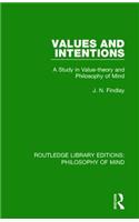 Values and Intentions