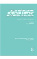 Legal Regulation of British Company Accounts 1836-1900 (RLE Accounting)