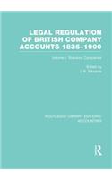 Legal Regulation of British Company Accounts 1836-1900 (Rle Accounting)