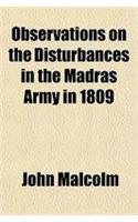 Observations on the Disturbances in the Madras Army in 1809