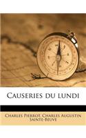 Causeries du lundi