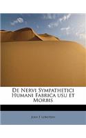 de Nervi Sympathetici Humani Fabrica Usu Et Morbis