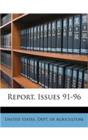 Report, Issues 91-96: (English)