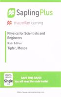 Saplingplus for Physics for Scientists and Engineers (Single-Term Access)