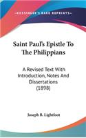 Saint Paul's Epistle To The Philippians