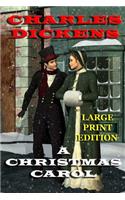 Christmas Carol - Large Print Edition