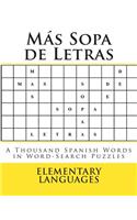 Más Sopa de Letras