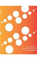 Notebook 120 ruled pages with margin