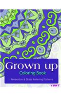 Grown Up Coloring Book: Coloring Books for Grownups: Stress Relieving Patterns(4 Grown Up Coloring Book)