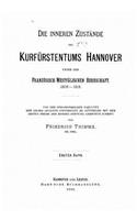 Die Inneren Zustände Des Kurfürstentums Hannover