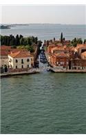 Aerial View of Boats on the Canal in Venice, Italy Journal