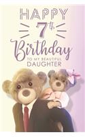 Happy 7th Birthday To My Beautiful Daughter