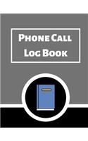 Phone Call Log Book