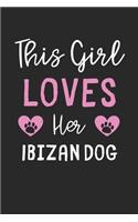 This Girl Loves Her Ibizan Dog