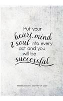 Weekly Success Planner for 2020