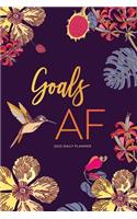 2020 Daily Planner; Goals AF: Personal Organizer and Agenda Planner(3 2020 Daily, Weekly and Monthly Calendar Planners and Appointment Books)