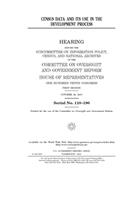 Census data and its use in the development process