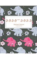 2020-2022 3 Year Planner Elephant Monthly Calendar Goals Agenda Schedule Organizer: 36 Months Calendar; Appointment Diary Journal With Address Book, Password Log, Notes, Julian Dates & Inspirational Quotes