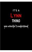 It's a Lynn Thing You Wouldn't Understandl