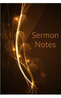 Sermon Notes: Sermon Notes Journal. A christian workbook To Record, Remember And Reflect, An Inspirational Worship Tool To Record