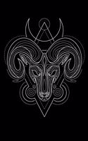 Notebook: Zodiac Design (Aries, the Ram)