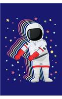 Astronaut Space Journal: Solar System Planets Journal, Astronomer Notebook, Gift Birthday Present for Astronomy Teacher, Kids, Universe Space Galaxy Science