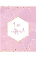I Am Unstoppable Notebook