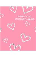 2018-2019 Student Planner: Daily, Weekly, and Monthly Calendar Planner and Organizer for Students for the Academic Year 2018-2019 (8x10) V5