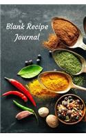Blank Recipe Journal
