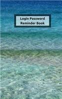 Login Password Reminder Book