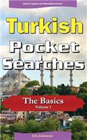 Turkish Pocket Searches - The Basics - Volume 1: A Set of Word Search Puzzles to Aid Your Language Learning