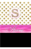 Sloane: Personalized Lined Journal Diary Notebook 150 Pages, 6 X 9 (15.24 X 22.86 CM), Durable Soft Cover
