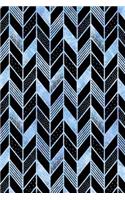 Journal Notebook Abstract Feather Pattern 10