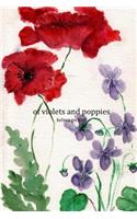 of violets and poppies