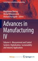 Advances in Manufacturing IV