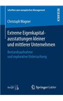 Extreme Eigenkapitalausstattungen Kleiner Und Mittlerer Unternehmen