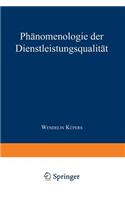 Phänomenologie Der Dienstleistungsqualität